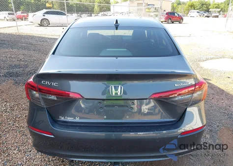 2023 Honda Civic Touring из США, поврежденный, VIN 2HGFE1F97PH321032